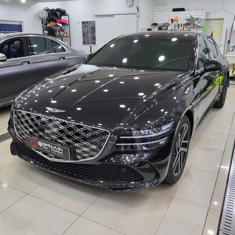 Genesis G80 PPF施工事例｜費用目安と仕上がり 施工写真 2-1