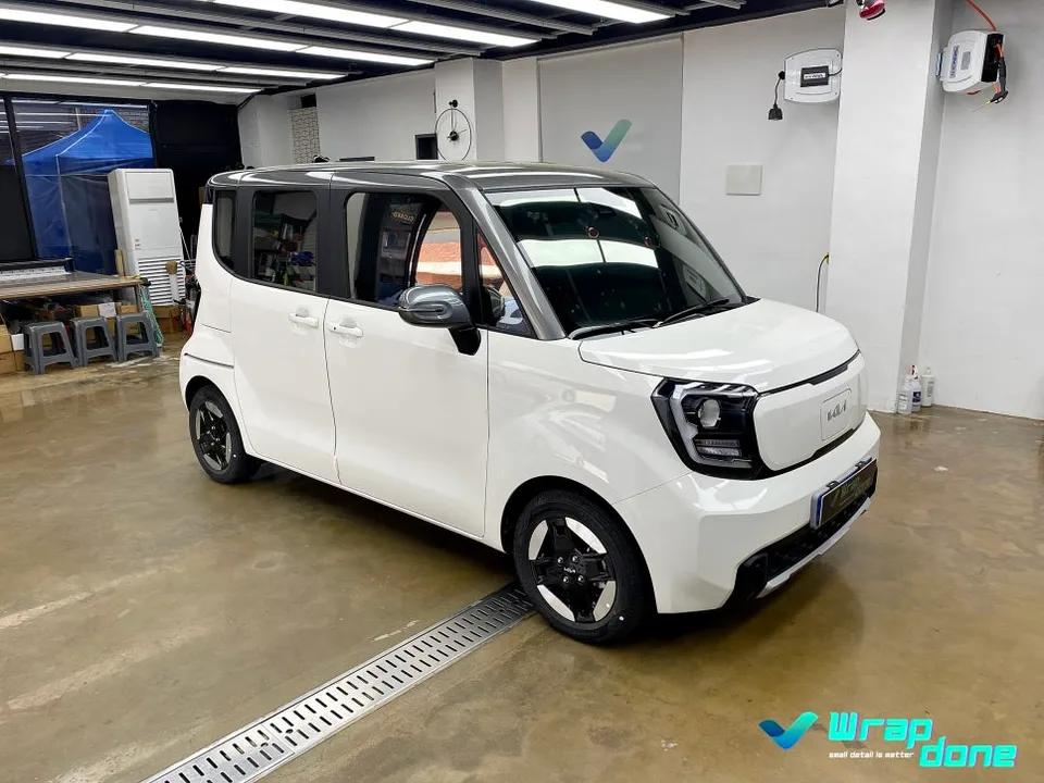 Kia Ray EV vinyl wrap - Kia Ray EV Vinyl Wrap Review — Cost & Results photo 2