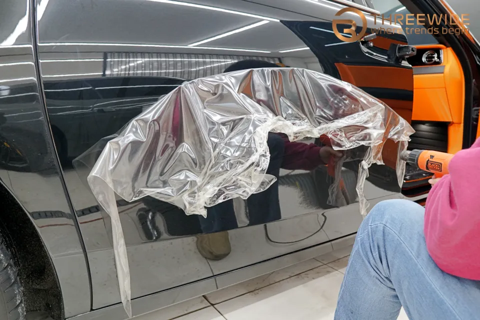 Rolls-Royce Ghost PPF施工事例|費用目安と仕上がり 施工写真 3-1