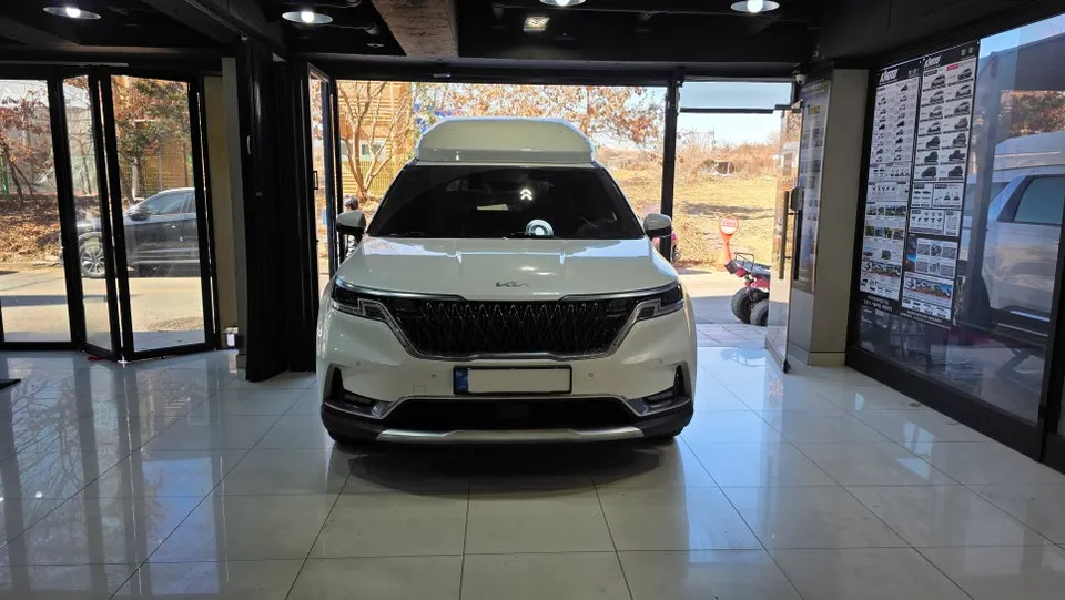 Kia Carnival 4th Gen body repair installation result