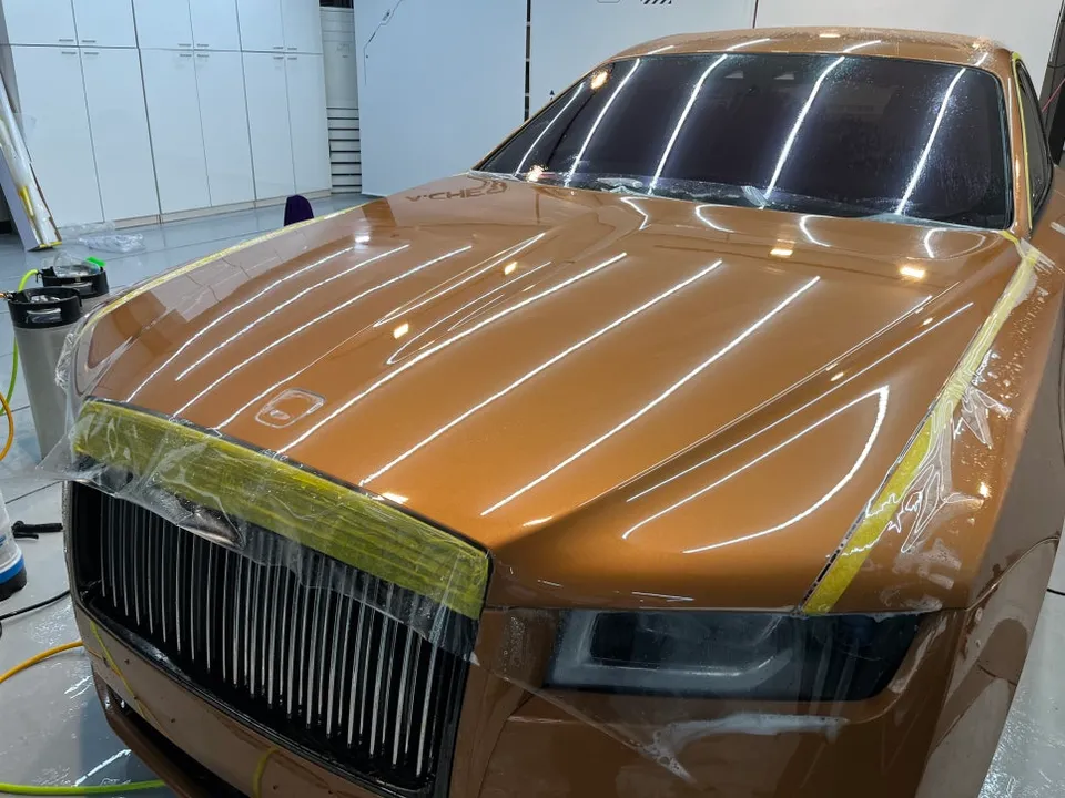 Rolls-Royce Ghost PPF施工事例｜韓国での実例と費用目安 施工写真 3-1