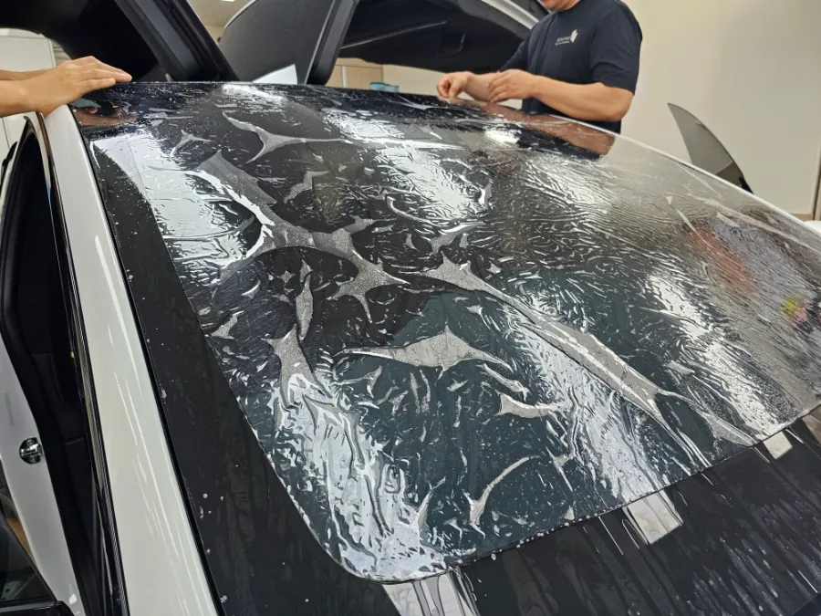 Tesla Model Xのカーフィルム施工事例｜費用目安と仕上がり 施工写真 4