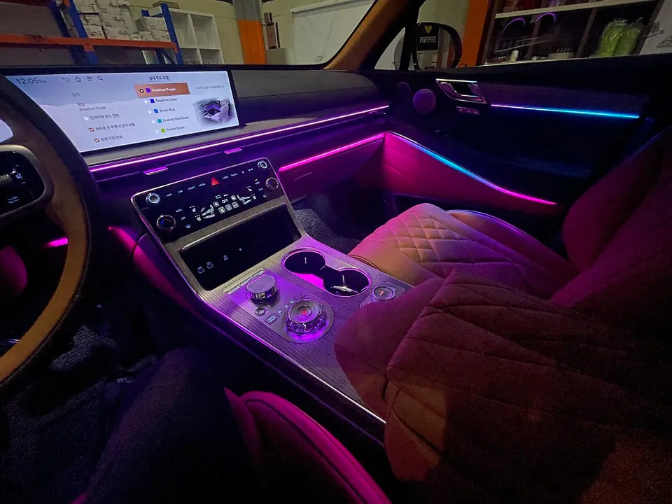 Genesis GV80 Facelift ambient lighting - Genesis GV80 Facelift Ambient Lighting Review — Cost & Results photo 3