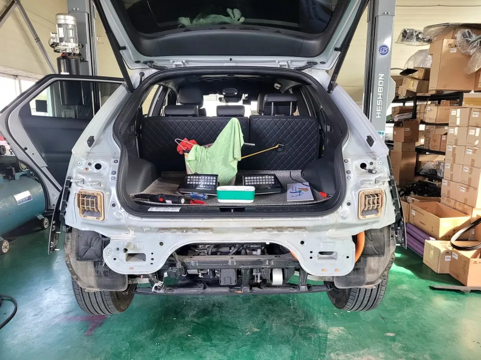 Hyundai IONIQ oem options - Hyundai IONIQ 5 BCW Blind-Spot Collision Avoidance Assist Install photo 4