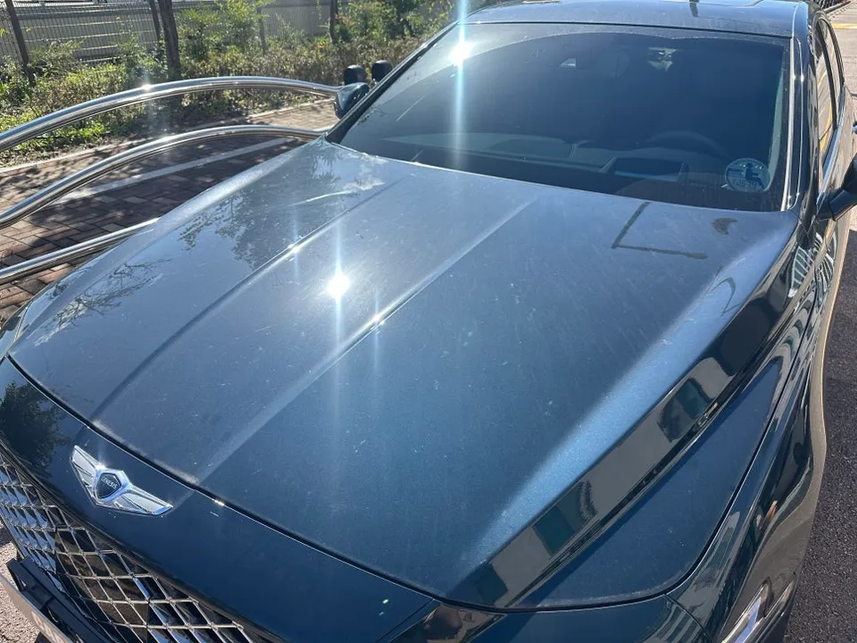 Genesis G90 vinyl wrap - Genesis G90 Vinyl Wrap Review: Color Change Cost & Results photo 4