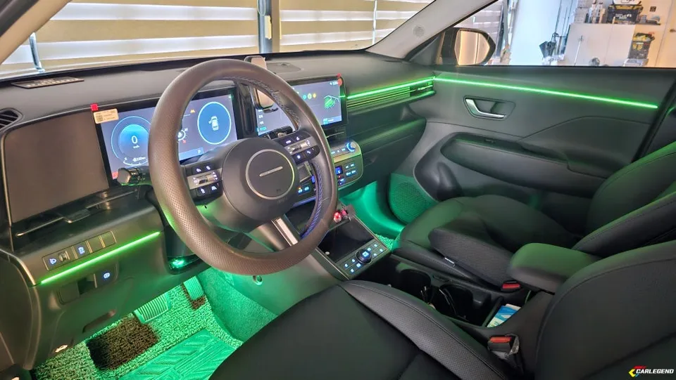 Hyundai Kona ambient lighting - Hyundai Kona Ambient Lighting Review: Cost & Results photo 4