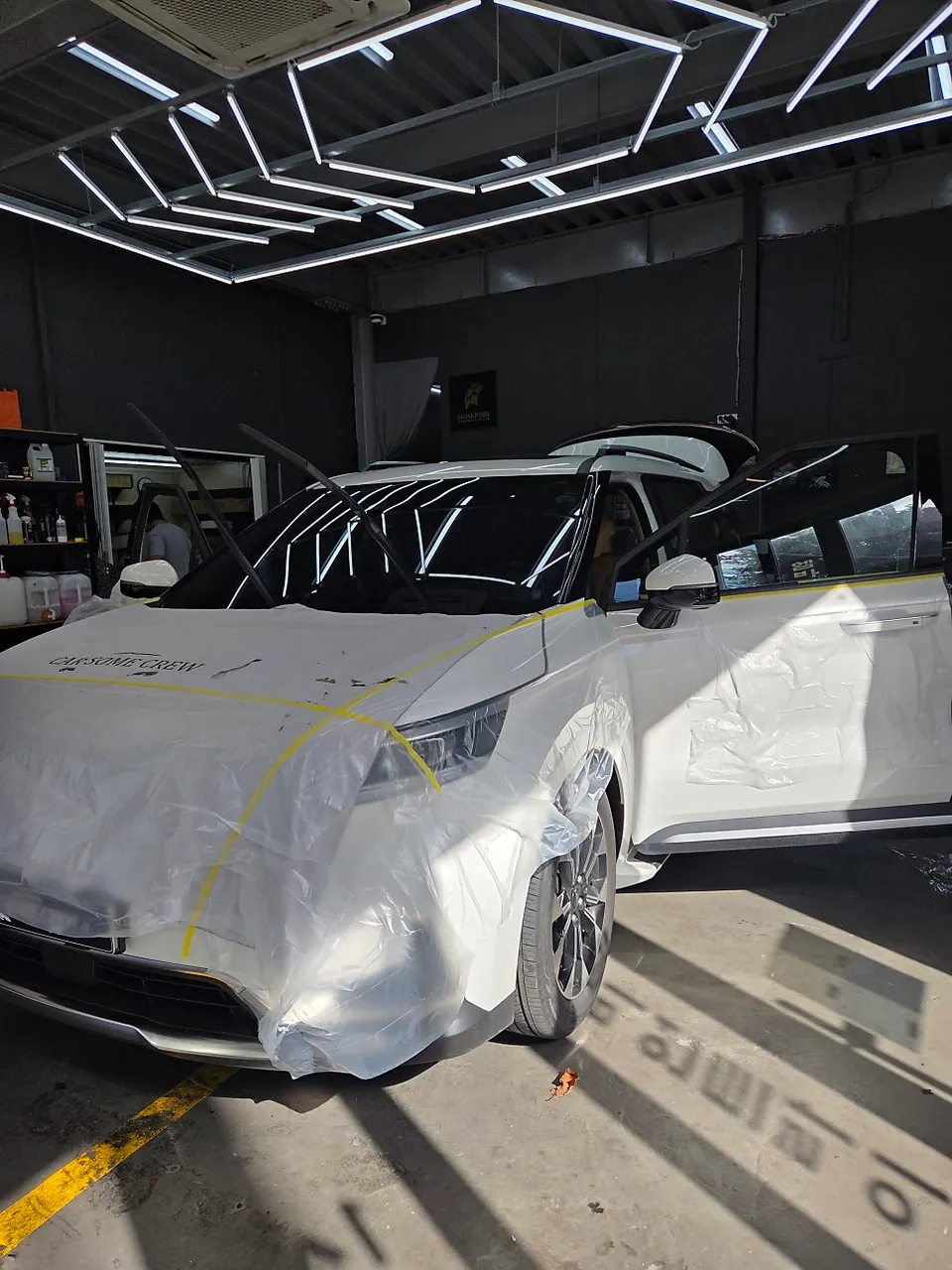 Kia Carnival 4th Genのカーフィルム施工事例｜費用目安・仕上がり 施工写真 2-1