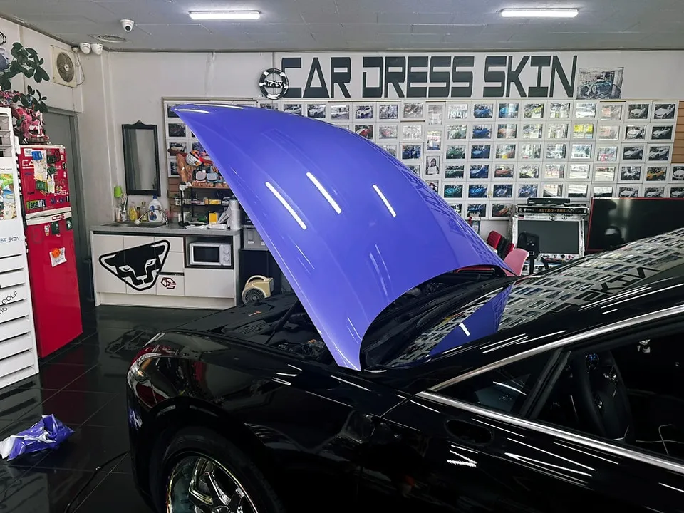 Hyundai Grandeur GN7 vinyl wrap - Hyundai Grandeur GN7 Vinyl Wrap Review: Cost & Results photo 4