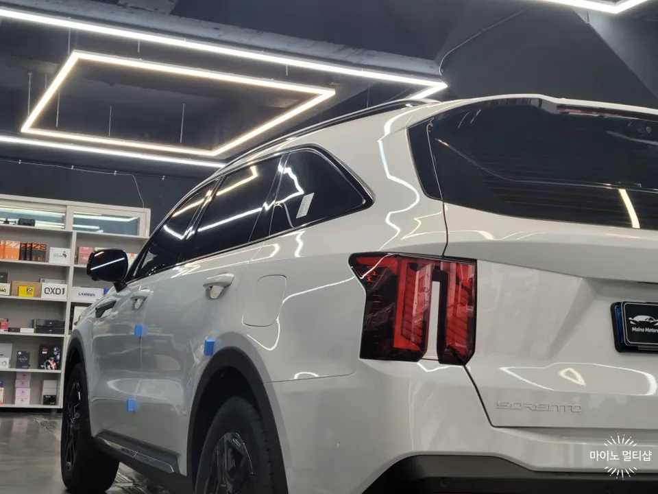 Kia Sorento MQ4 カーフィルム施工事例|費用目安と仕上がり 施工写真 2-2