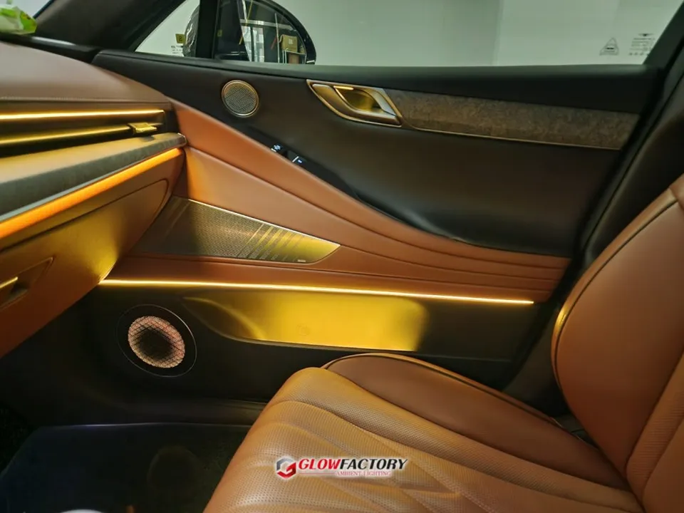 Genesis G80 ambient lighting - Genesis G80 Ambient Lighting Review: Dazzling Elegance photo 3