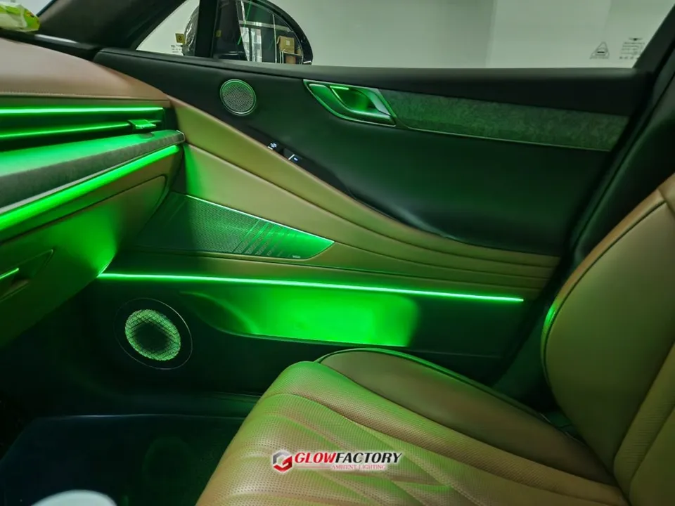 Genesis G80 ambient lighting - Genesis G80 Ambient Lighting Review: Dazzling Elegance photo 4