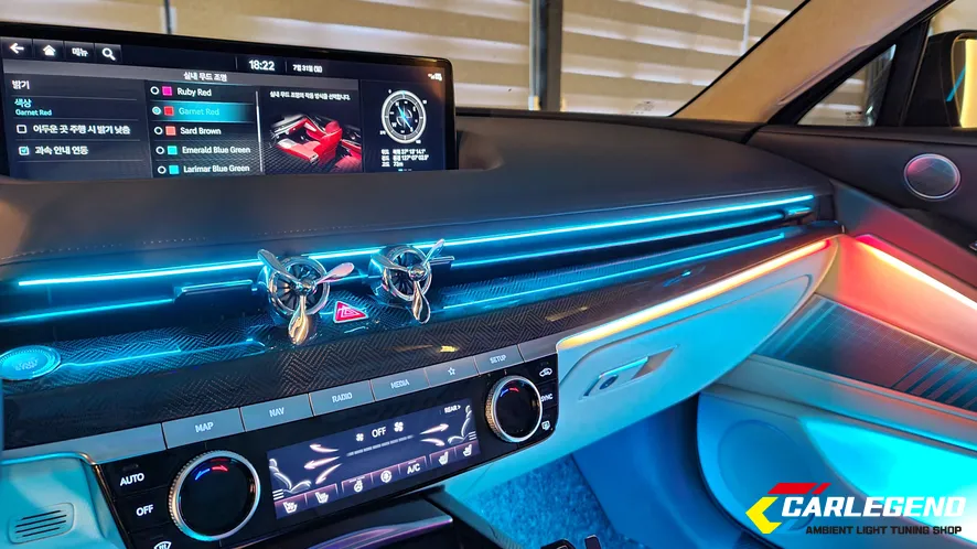 Genesis G80 RG3 ambient lighting - Genesis G80 Ambient Lighting Upgrade - Enhanced Mood Lighting photo 3