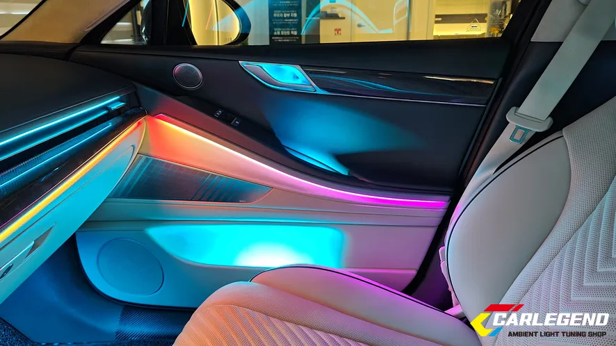 Genesis G80 RG3 ambient lighting - Genesis G80 Ambient Lighting Upgrade - Enhanced Mood Lighting photo 4