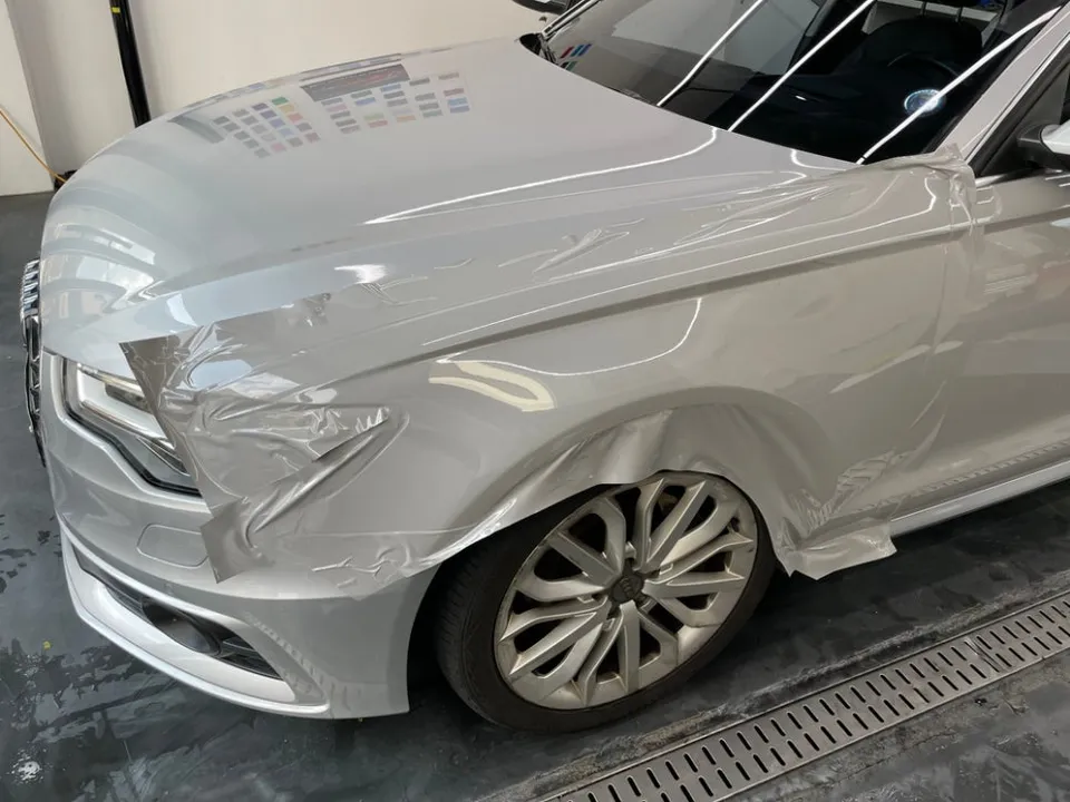BMW 5 Seriesのガラスコーティング事例|韓国での施工参考 施工写真 1-3
