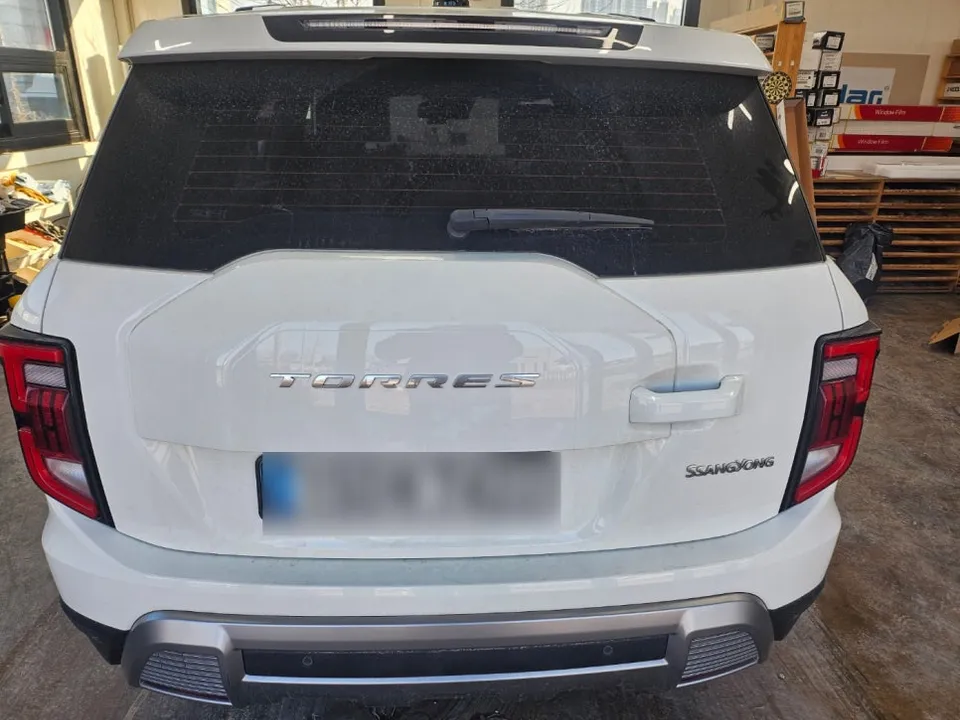 SsangYong Torres oem options installation result