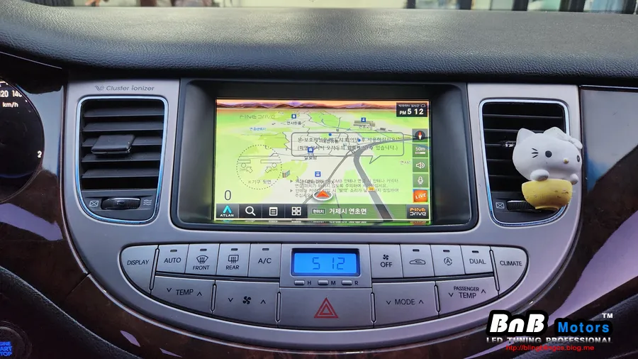 Genesis BH ドライブレコーダー取付事例|費用目安と仕上がり 施工写真 3-2