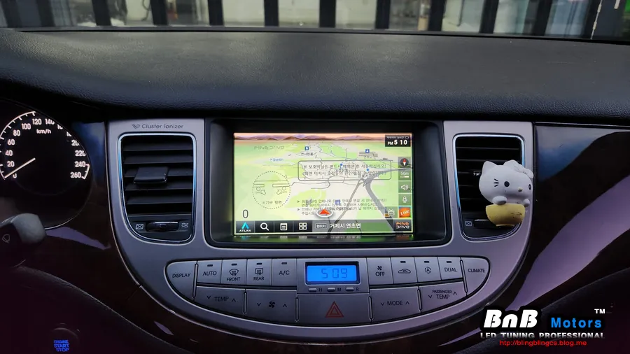Genesis BH ドライブレコーダー取付事例|費用目安と仕上がり 施工写真 1-3