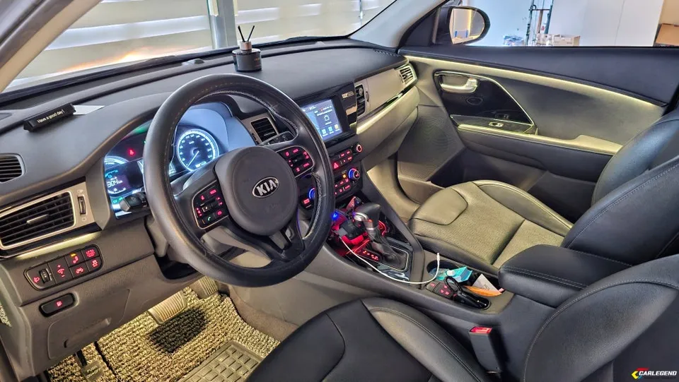 Kia Niro ambient lighting - Kia Niro Ambient Lighting Review: Custom Interior Upgrade photo 4