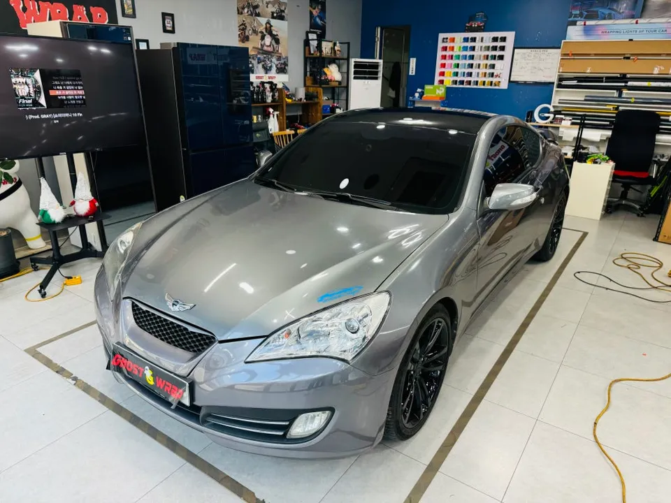 Genesis Genesis Coupeのカーラッピング事例｜費用目安・仕上がり 施工写真 1-3