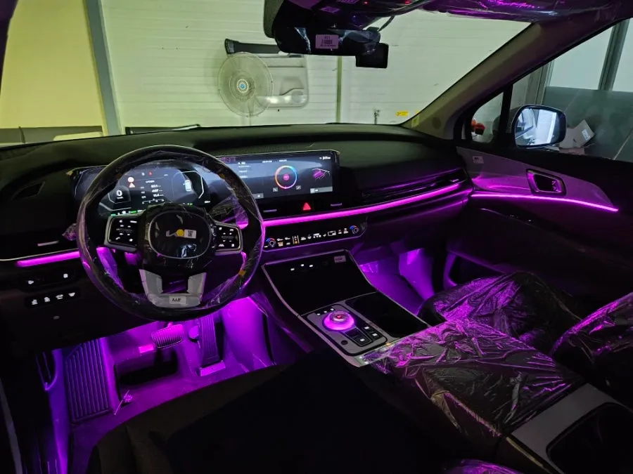 Kia Carnival KA4 ambient lighting - Kia Carnival KA4 Ambient Lighting Review — Cost & Results photo 5