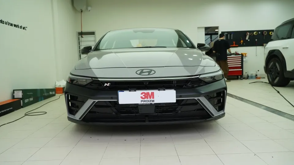Hyundai Elantra PPF施工事例|費用目安と仕上がり 施工写真 4-1