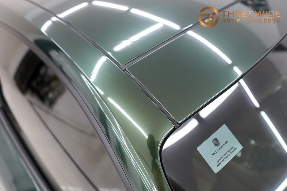 ポルシェ911のカーラッピング事例|費用目安・仕上がり 施工写真 2-2