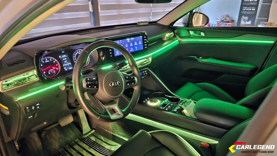 Kia K5 DL3 ambient lighting - Kia K5 DL3 Ambient Lighting Review: Stylish Interior Upgrade photo 3