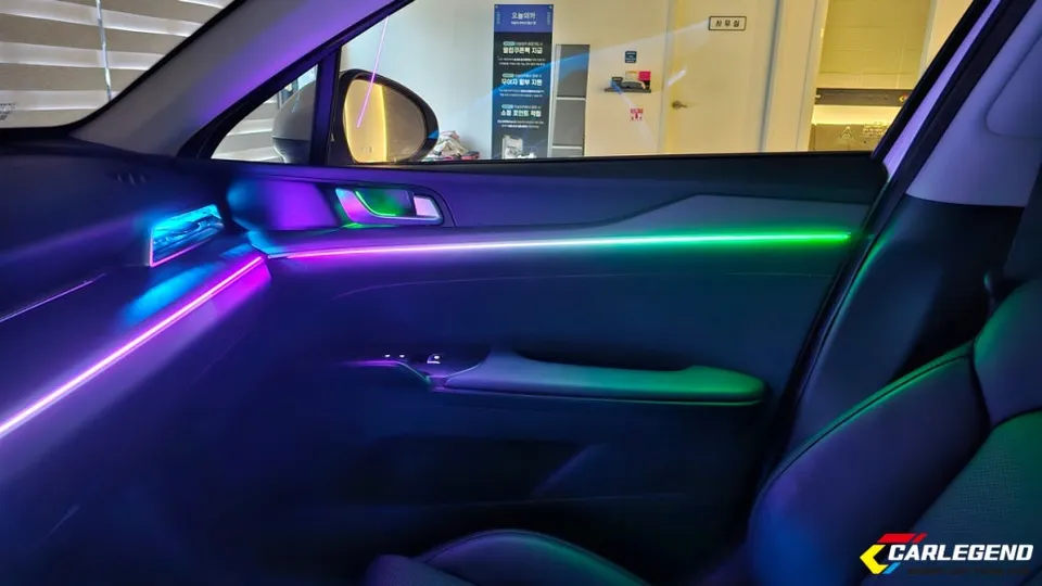 Kia K5 DL3 ambient lighting - Kia K5 DL3 Ambient Lighting Review: Stylish Interior Upgrade photo 5