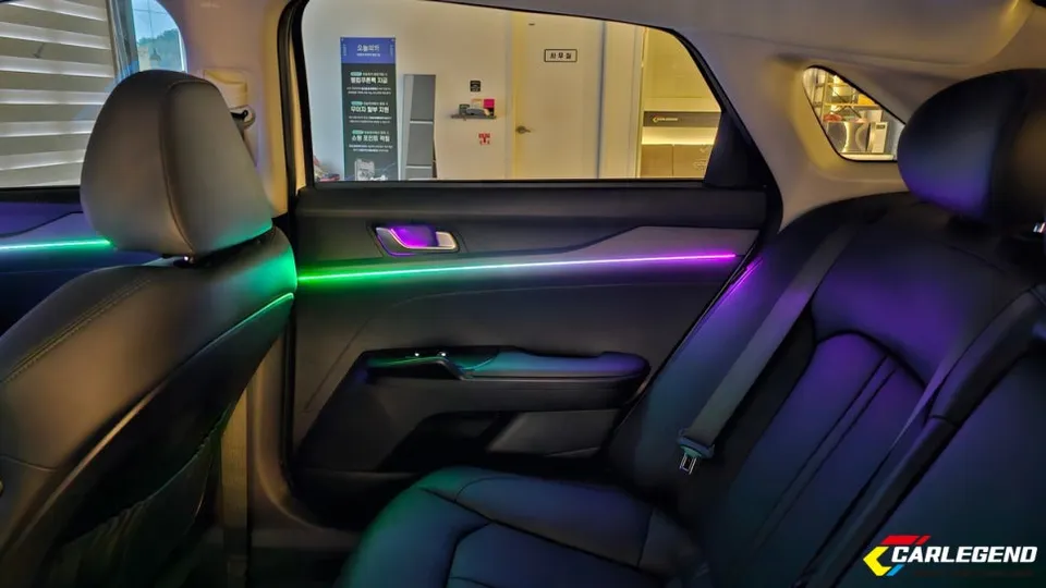 Kia K5 DL3 ambient lighting - Kia K5 DL3 Ambient Lighting Review: Stylish Interior Upgrade photo 6