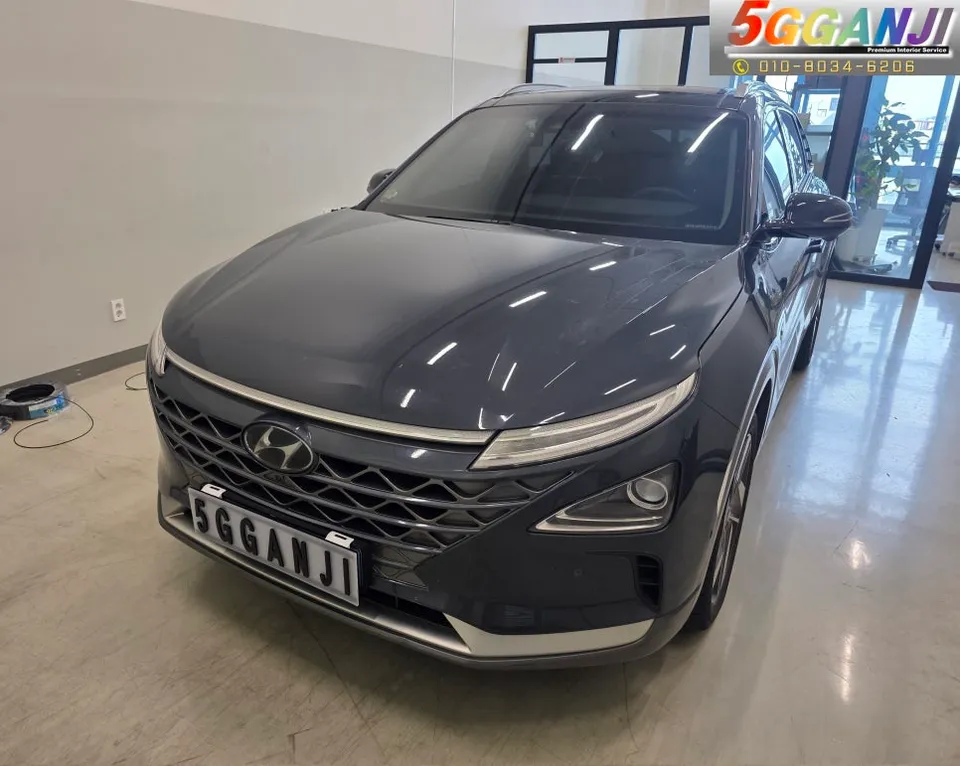Hyundai NEXO ambient lighting installation result