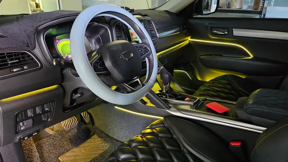 Renault Korea QM6 ambient lighting - Renault QM6 Ambient Lighting Installation Review photo 3
