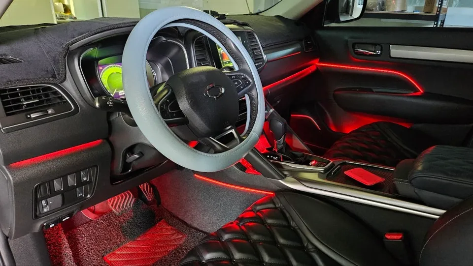 Renault Korea QM6 ambient lighting - Renault QM6 Ambient Lighting Installation Review photo 4