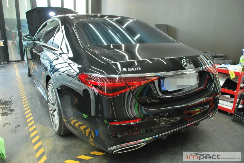 Mercedes-Benz S-ClassのPPF施工事例｜費用目安・仕上がり 施工写真 2-1