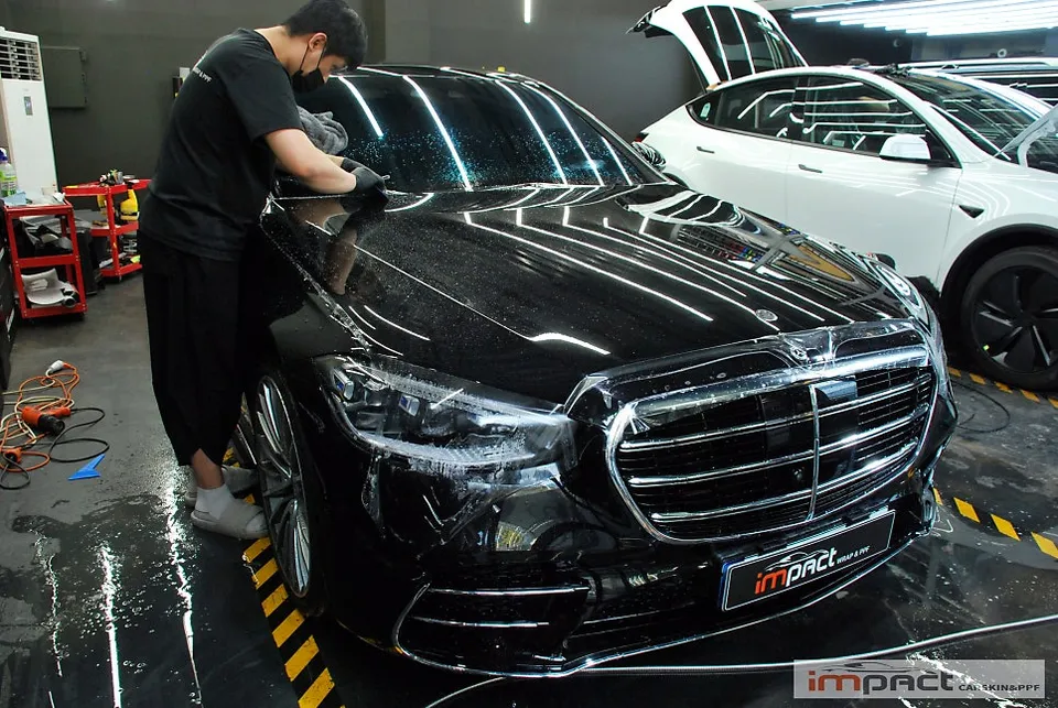 Mercedes-Benz S-ClassのPPF施工事例｜費用目安・仕上がり 施工写真 3-2