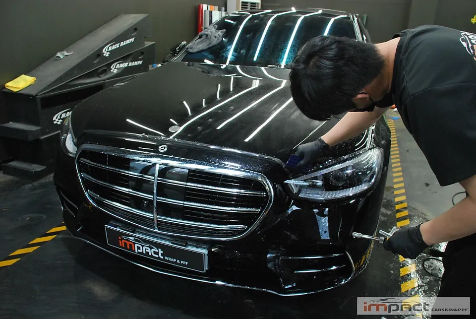 Mercedes-Benz S-ClassのPPF施工事例｜費用目安・仕上がり 施工写真 1-3