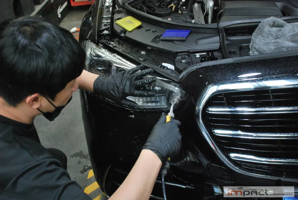 Mercedes-Benz S-ClassのPPF施工事例｜費用目安・仕上がり 施工写真 2-3