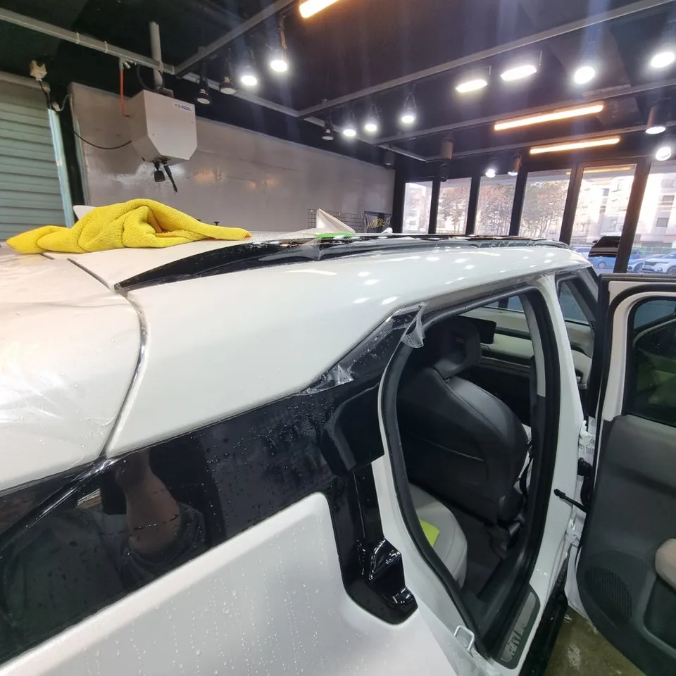 Kia EV3のPPF施工事例 施工写真 6
