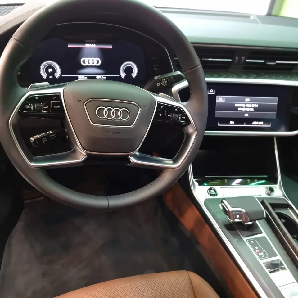 Audi A6のガラスコーティング事例｜韓国での施工例 施工写真 2-3