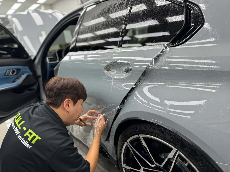 BMW M3 PPF施工事例｜費用目安と仕上がり 施工写真 3-2