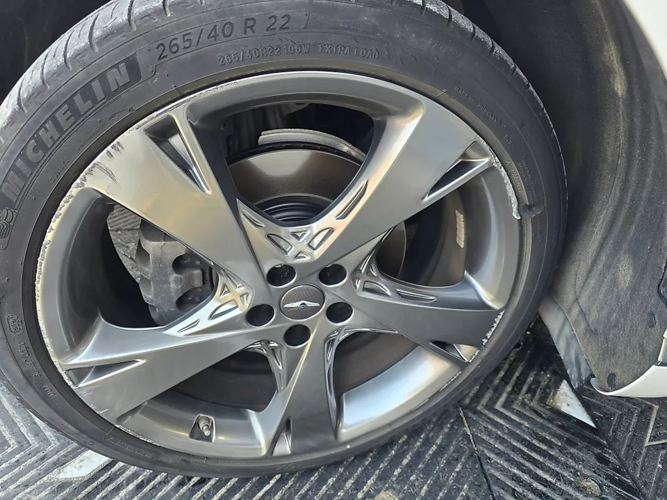 Genesis GV80 wheel repair - Genesis GV80 Wheel Repair Review - Dark Sputtering Refinishing photo 3