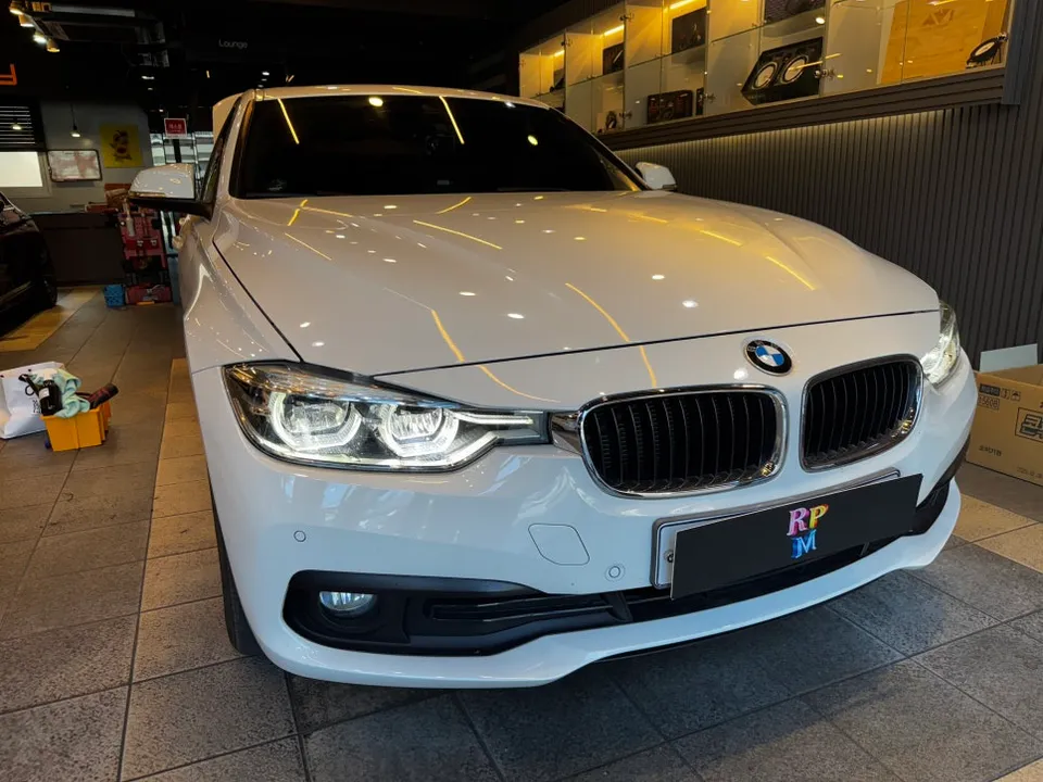 BMW 3시리즈 F30 android head unit installation result