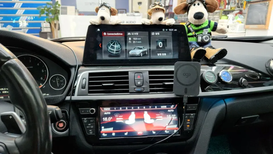 BMW 3 Series F30 oem options installation result