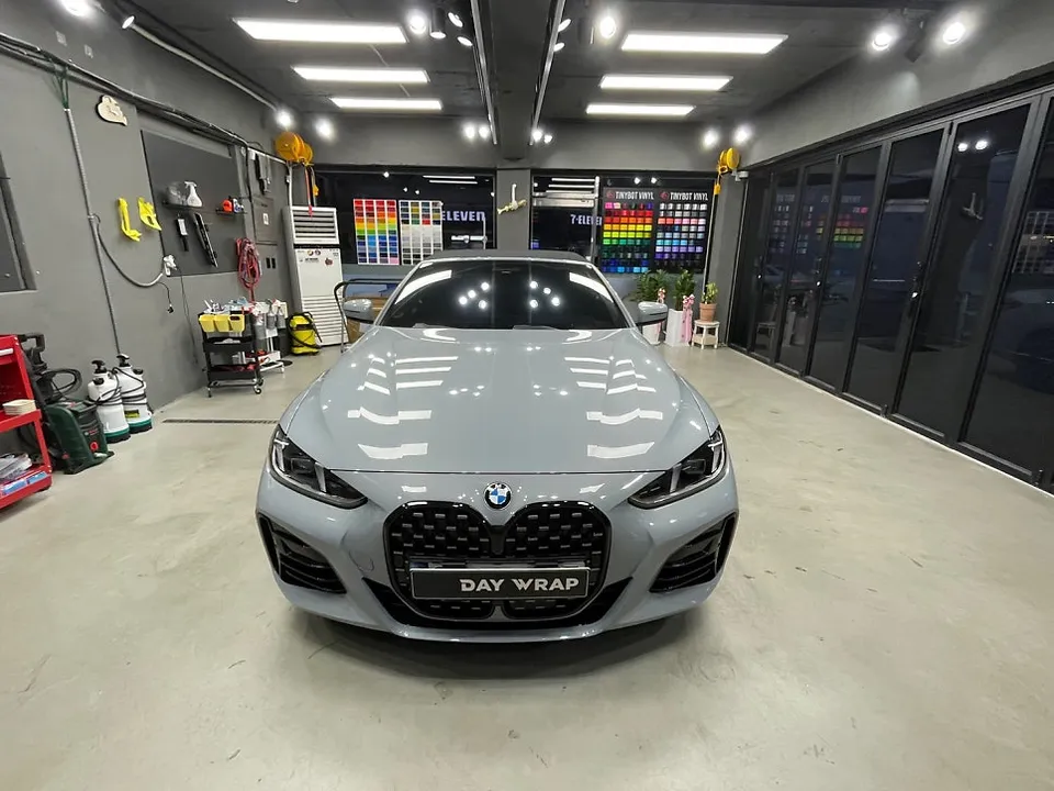 BMW 4シリーズ カブリオレのカーラッピング事例｜費用目安・仕上がり 施工写真 1-3