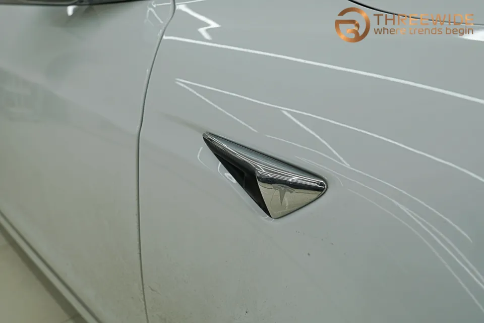 Tesla Model Sのカーラッピング事例｜費用目安・仕上がり 施工写真 2-1