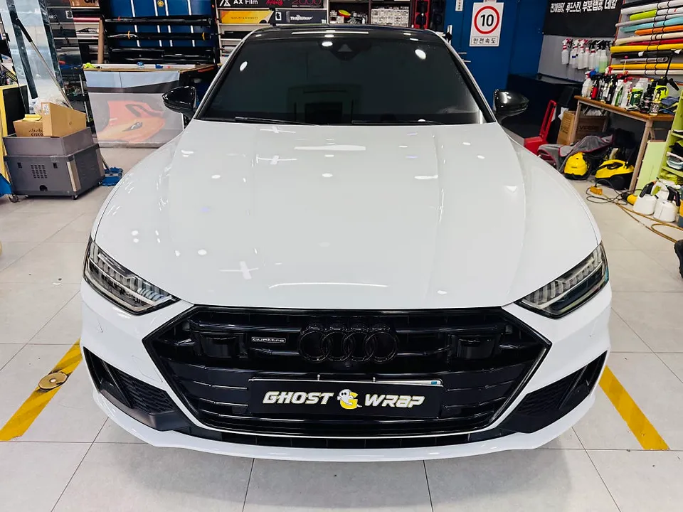 Audi A7 PPF Review: Yellowing Removal & Protection photo 2