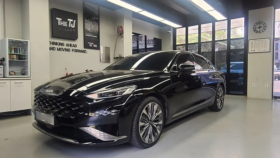 Kia K8 oem options installation result