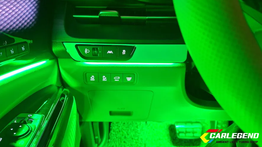 Kia Carnival KA4 ambient lighting - Kia Carnival KA4 Ambient Lighting Review: Cost & Results photo 6
