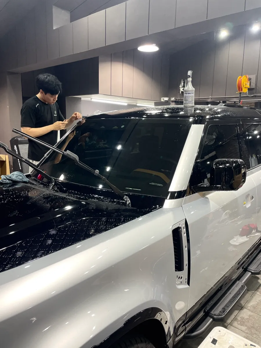 Land Rover Defender PPF施工事例|費用目安・仕上がり 施工写真 1-2
