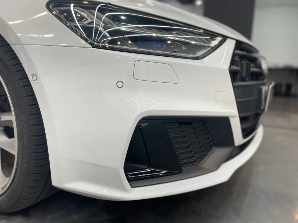Audi A7 PPF施工事例：事故後の再施工と保護効果 施工写真 3-2