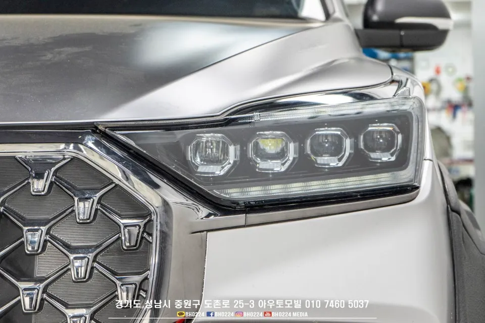SsangYong G4 Rexton PPF施工事例:費用目安と仕上がり 施工写真 1-2